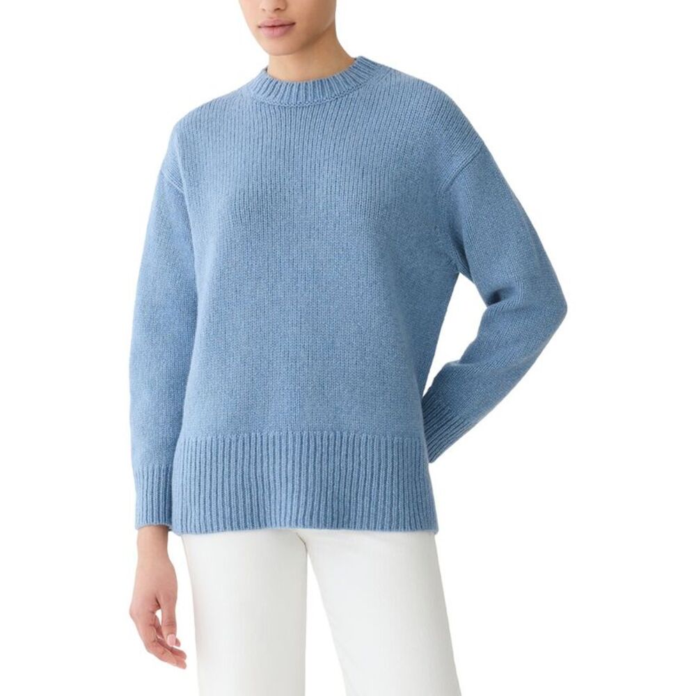 Lafayette 148 New York Womens  Chunky Cashmere & Wool-Blend Sweater